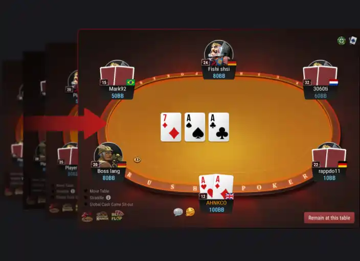 GGPoker Rush Cash热门玩法入口